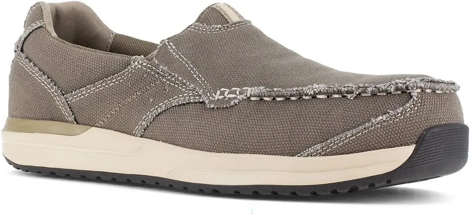 Rockport Men's Langdon Safety Toe Casual Work Slip-On