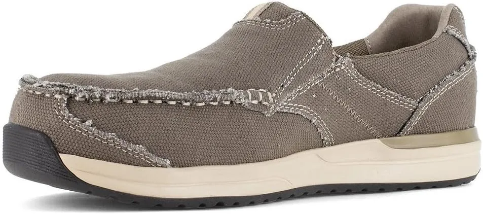 Rockport Men's Langdon Safety Toe Casual Work Slip-On
