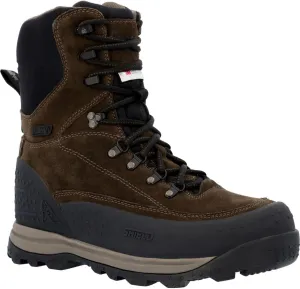 ROCKY Blizzard Stalker Max Waterproof 1400G Insulated Boot, Brown, Size 10.5(W)