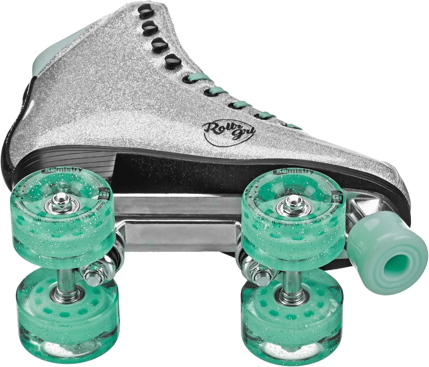 Rollr GRL Astra by Pacer, Freestyle Glitter Roller Skates for Women, Beginners and Intermediate, Indoor Outdoor Skates
