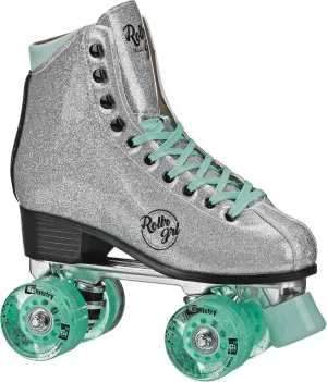 Rollr GRL Astra by Pacer, Freestyle Glitter Roller Skates for Women, Beginners and Intermediate, Indoor Outdoor Skates