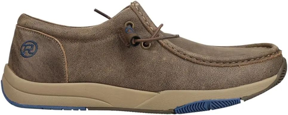 ROPER Mens Clearcut Slip On Casual Shoes - Brown