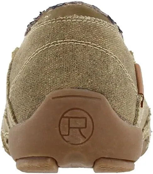 ROPER Womens Daisy Southwest Slip On Flats Casual - Beige