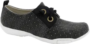 Ros Hommerson Womens Calypso Canvas Slip On Lace Up Comfortable Casual Shoe
