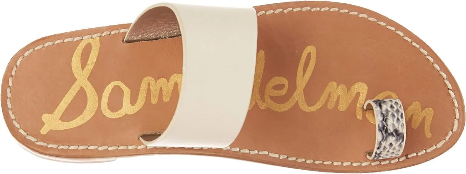 Sam Edelman Women's Maxy Leather Sandal Slide