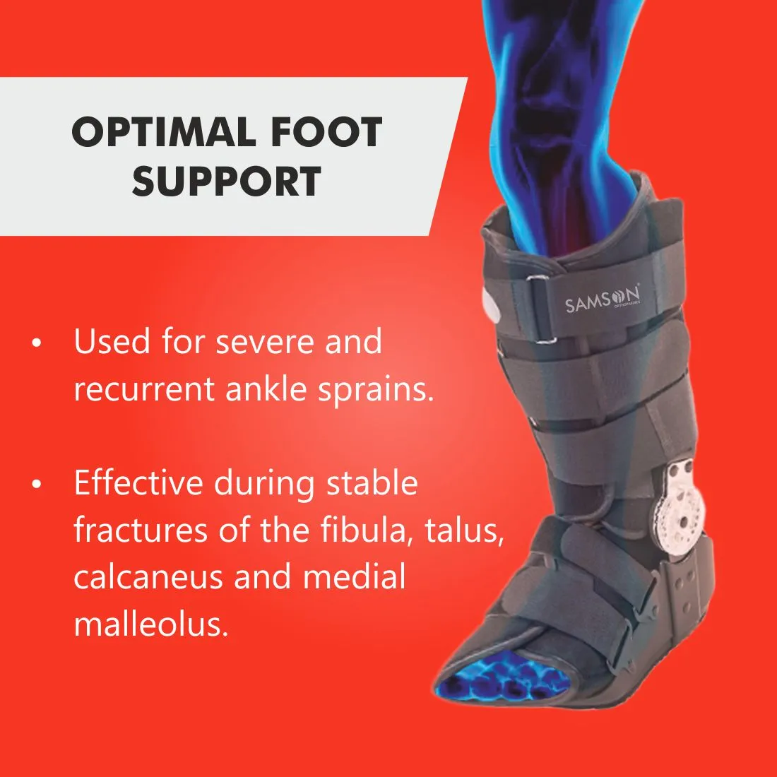 SAMSON R.O.M Foot Walker (Boot)