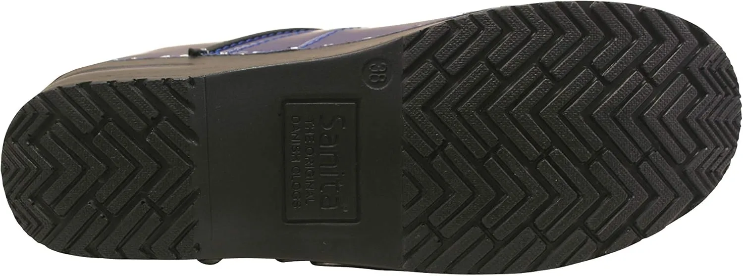 Sanita Pro Patent Wide Professional Clogs for Women - Arch Support, Durable, Closed-Back Slip-On Shoes