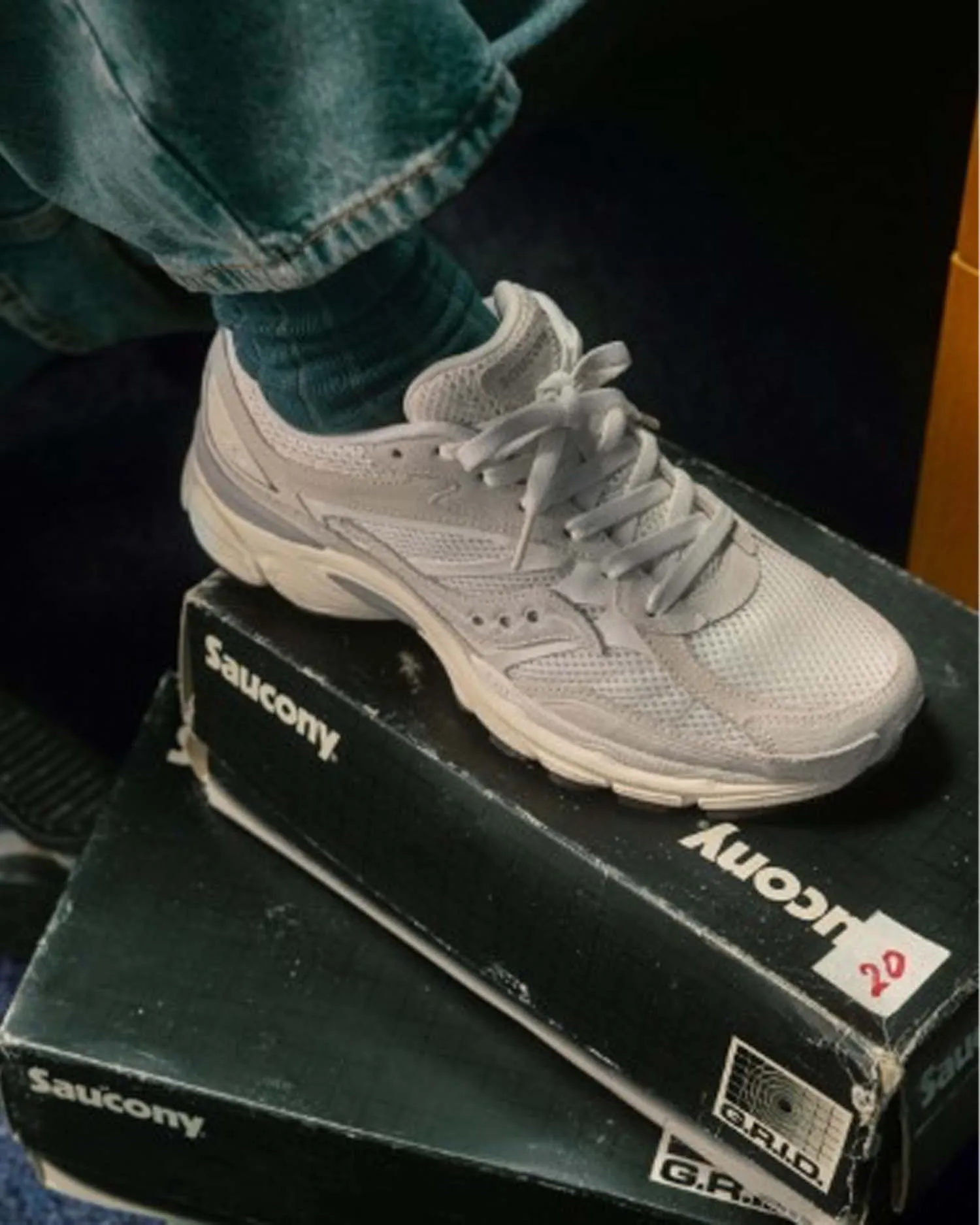 Saucony Progrid Omni 9 Sneaker Wit