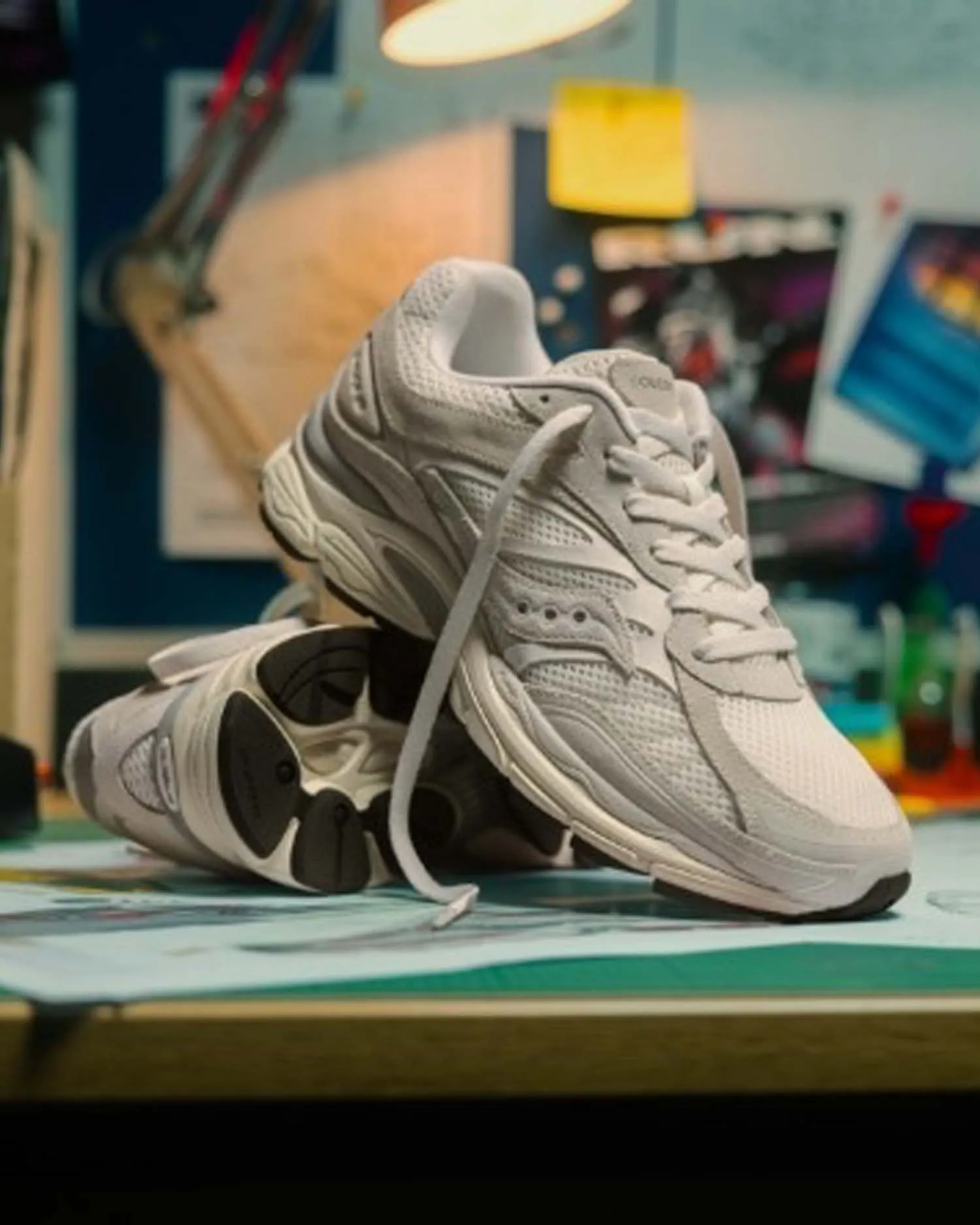 Saucony Progrid Omni 9 Sneaker Wit