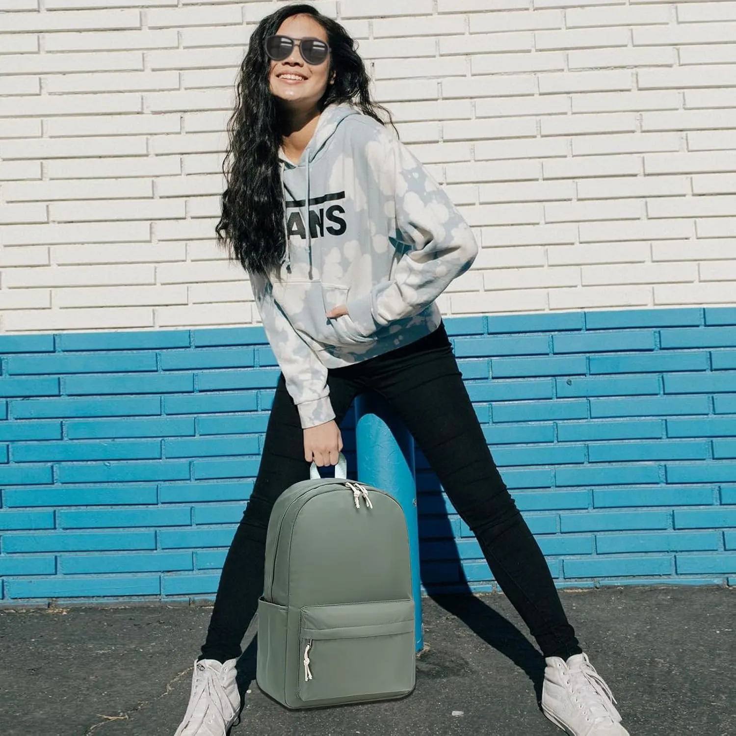 School Backpack for Teen Girls Women Laptop Backpack College Bookbags Middle School Travel Work Commuter Back Pack