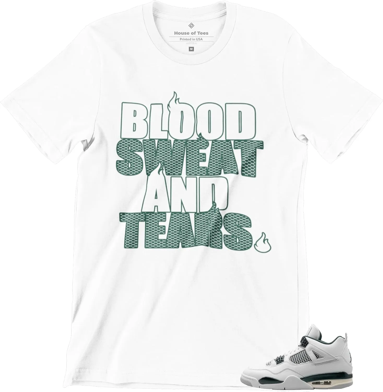 Shirt to Match Jordan 4 Oxidized Green Men's Graphic Tee