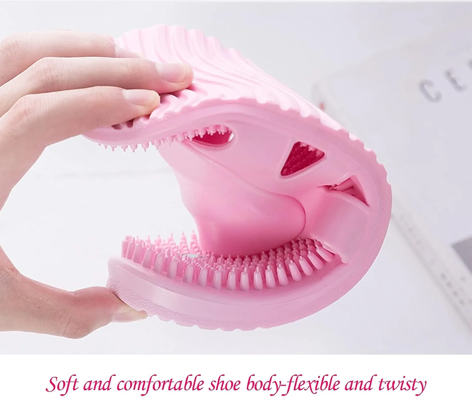 Shoes for Women Sandals Foot Massage Slippers Reflexology & Acupressure Slippers for Men Women's Open Toe Shower Bedroom House Slippers Indoor Outdoor Non-Slip Soft Bottom