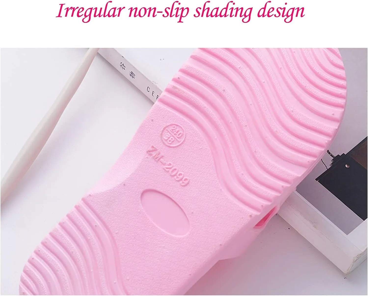 Shoes for Women Sandals Foot Massage Slippers Reflexology & Acupressure Slippers for Men Women's Open Toe Shower Bedroom House Slippers Indoor Outdoor Non-Slip Soft Bottom