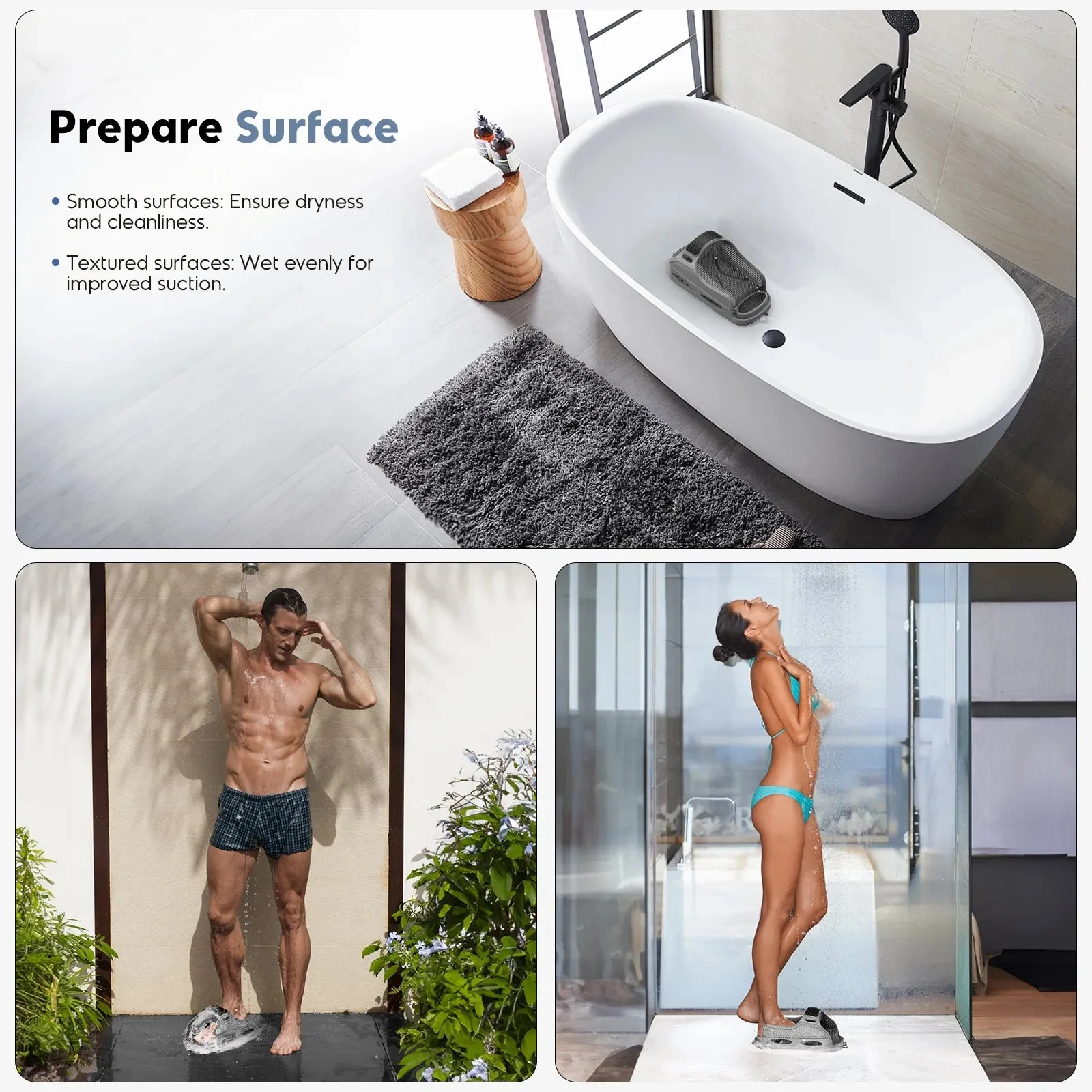 Shower Foot Scrubber