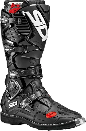 SiDI | Offroad Motorcycle Boots, Professional Motocross Boots for Men CROSSFIRE 3, Adjustable and Replaceable Buckles, Flex System, Hyper Extension Block