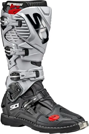 SiDI | Offroad Motorcycle Boots, Professional Motocross Boots for Men CROSSFIRE 3, Adjustable and Replaceable Buckles, Flex System, Hyper Extension Block