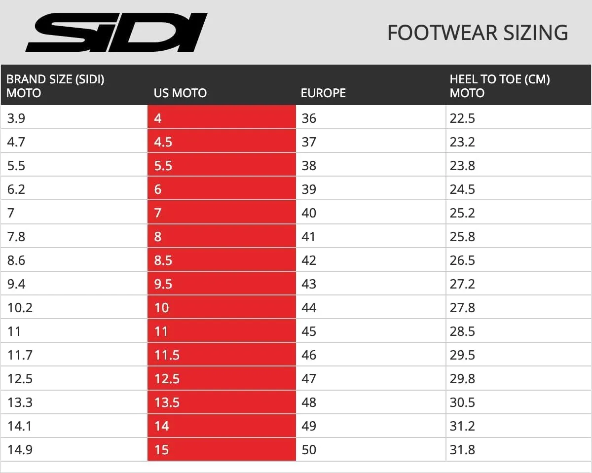 SiDI | Road Motorcycle Boots, Professional Racing Boots for Men VERTIGO, Elastic Zip, Ankle Support