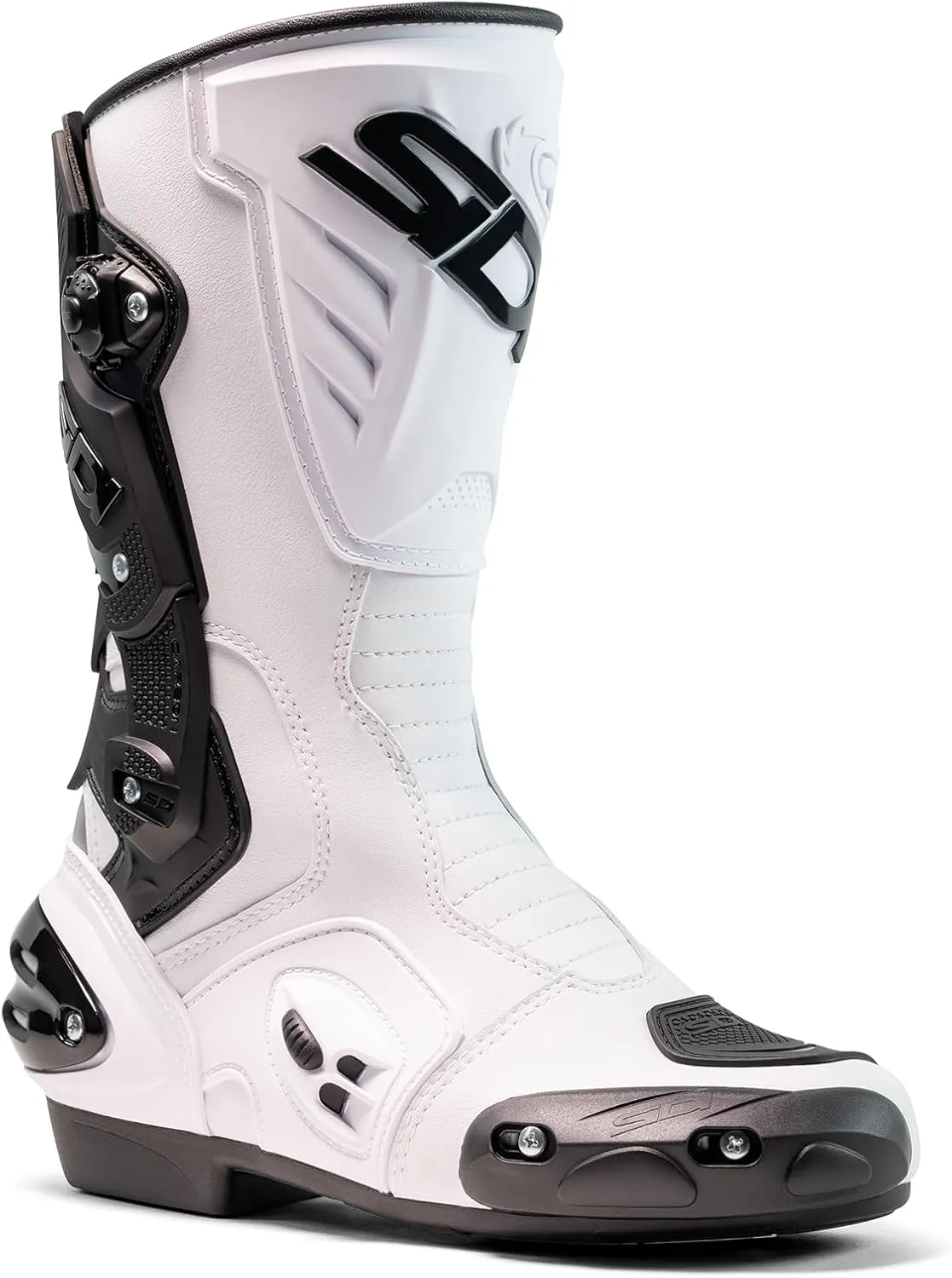 SiDI | Road Motorcycle Boots, Professional Racing Boots for Men VERTIGO, Elastic Zip, Ankle Support