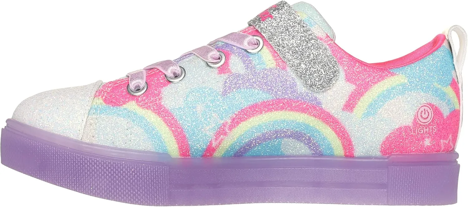 Skechers Girl's Twinkle Sparks Ice 2.0-Shim Sneaker