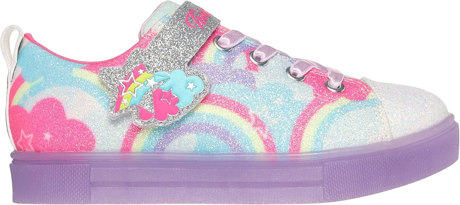 Skechers Girl's Twinkle Sparks Ice 2.0-Shim Sneaker