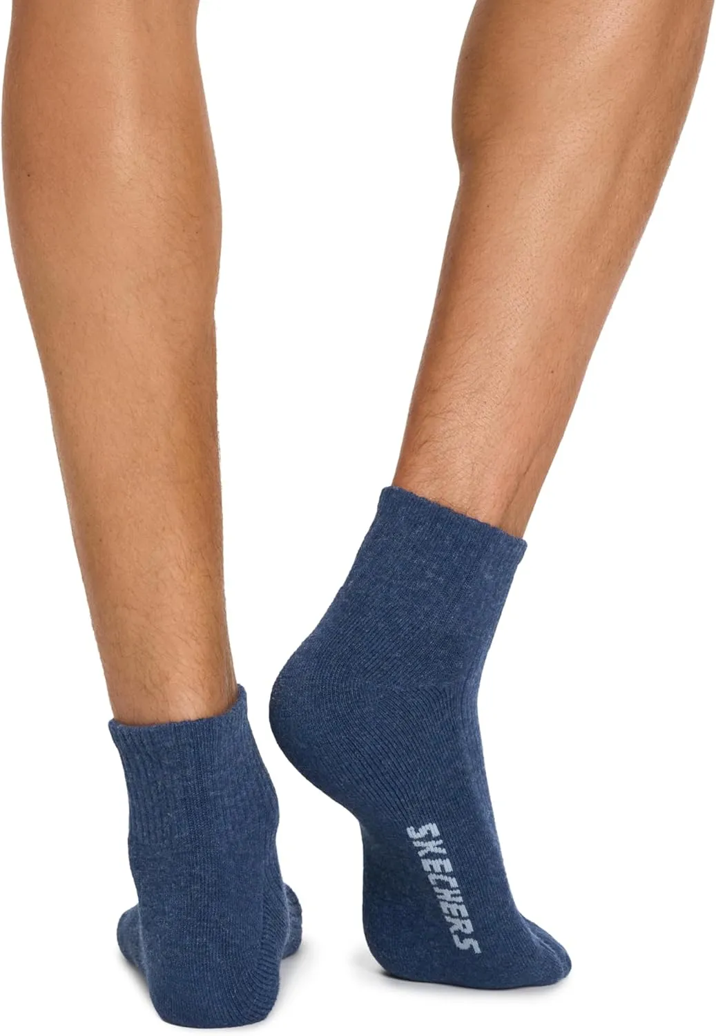 Skechers Men's 10 Pack Cushioned Quarter Crew Socks