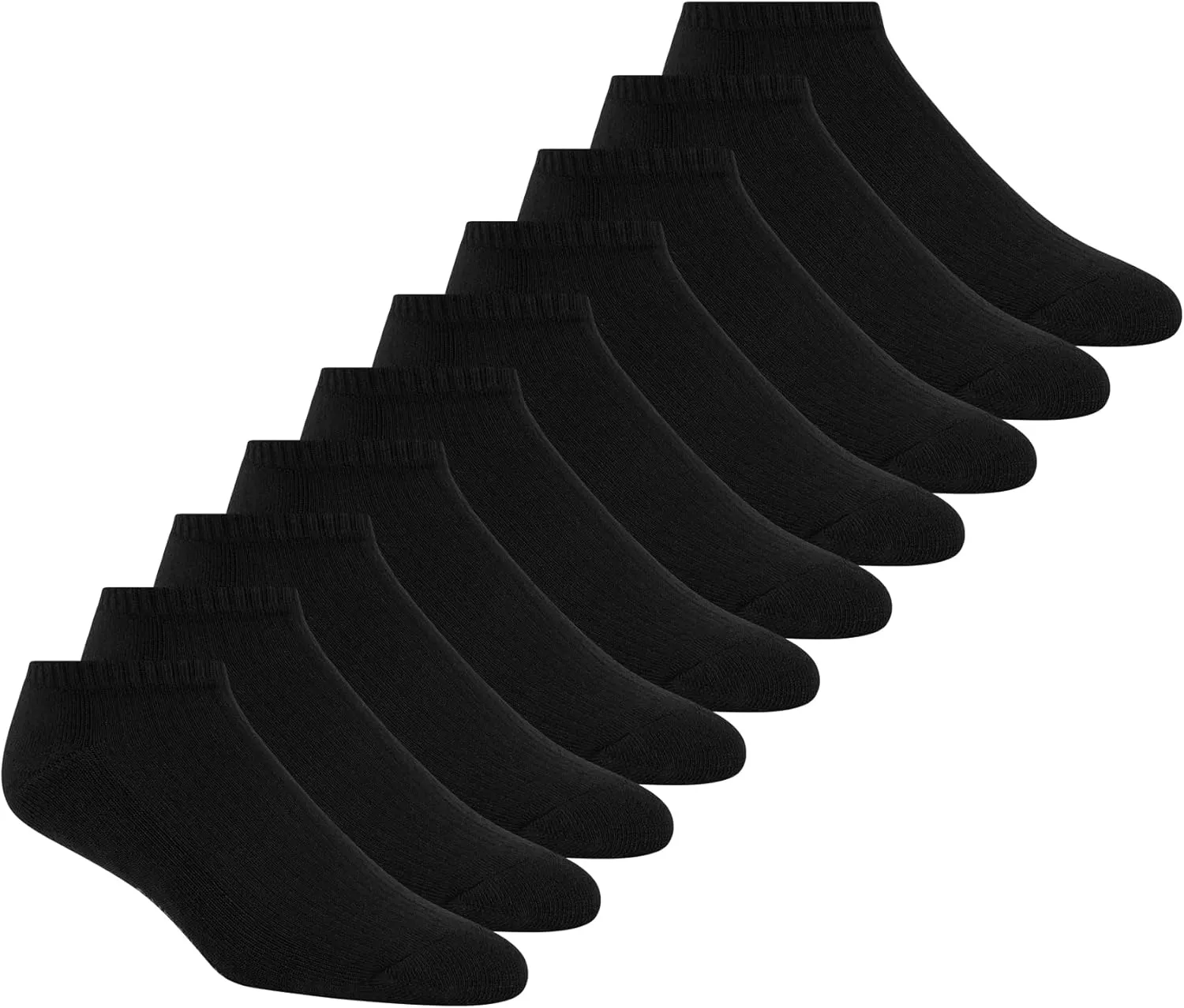 Skechers Women's 10 Pack Cushioned Low Cut Socks