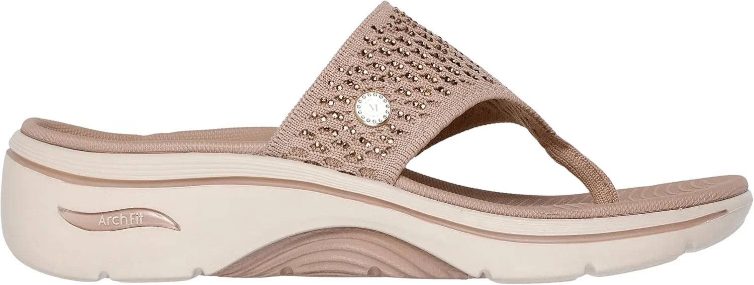 Skechers Women's 3pt Wedge Flip-Flop