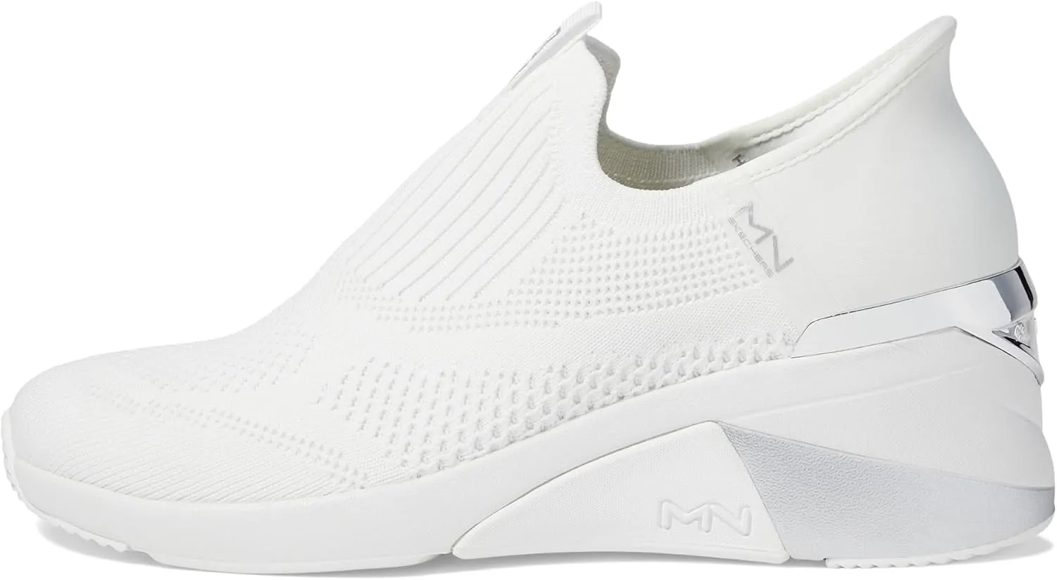 Skechers Women's A-Wedge-Crecent Hands Free Slip-ins Sneaker