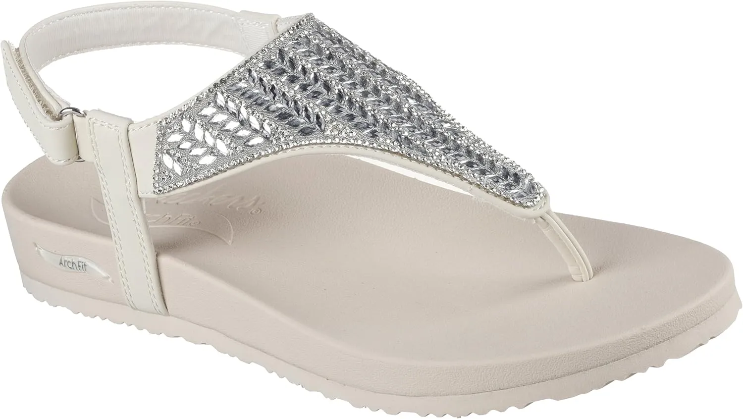 Skechers Women's Arch Fit Meditation-Hidden Gems Flip-Flop