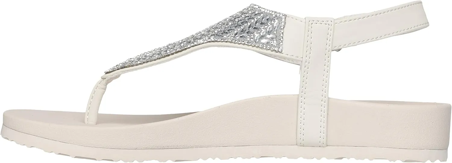 Skechers Women's Arch Fit Meditation-Hidden Gems Flip-Flop