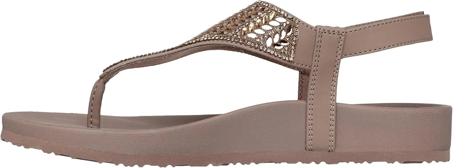 Skechers Women's Arch Fit Meditation-Hidden Gems Flip-Flop