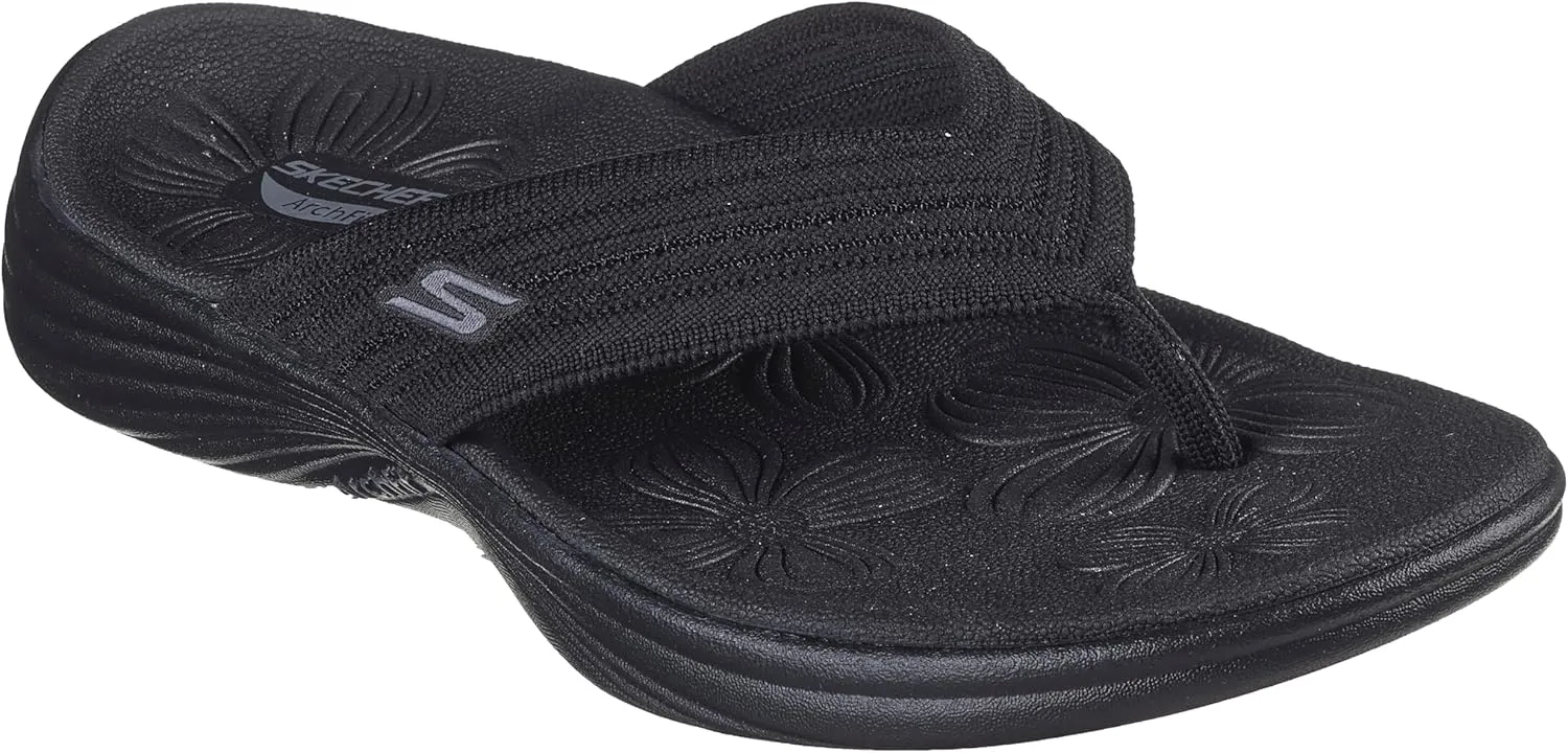 Skechers Women's Go Walk Arch Fit Sandal-Polished Sandal
