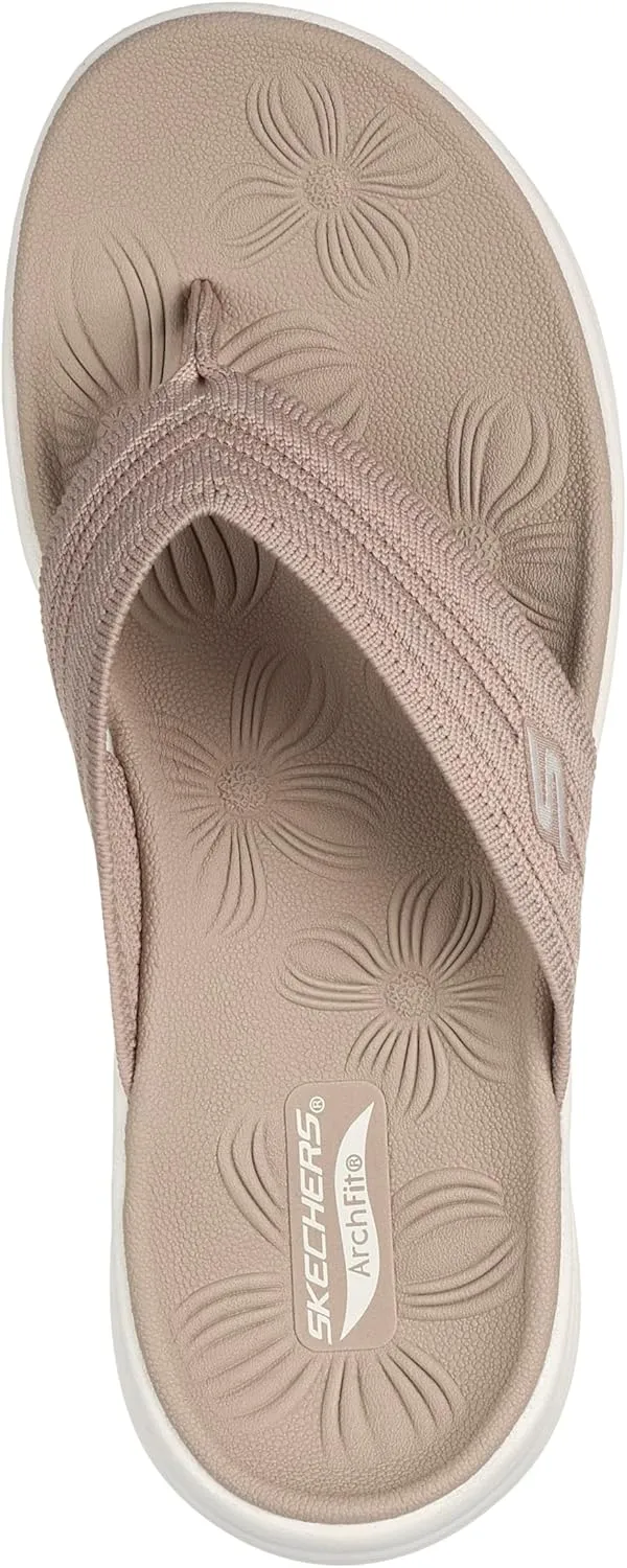 Skechers Women's On-The-go Arch Fit Radiance-Lure Flip-Flop