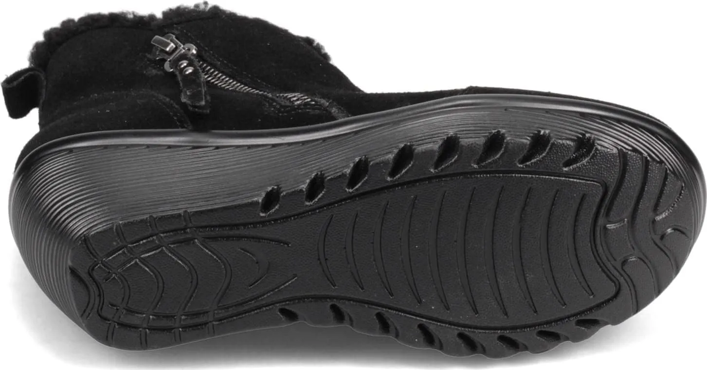 Skechers Women's Parallel Zip Up Wedge Casual Comfort Ankle Boot