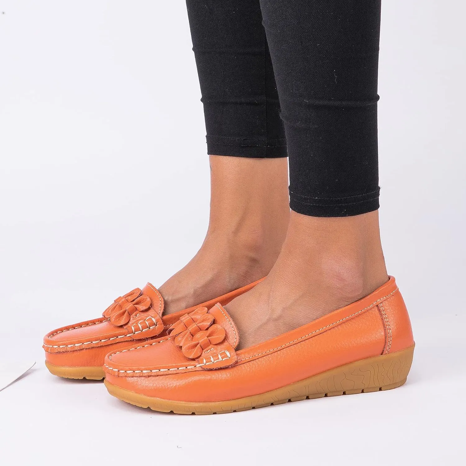 Slip On Women Comfort Walking Flat Loafers Casual Shoes Driving Loafers Walking Shoes for Women Flip Flop Shoes Women