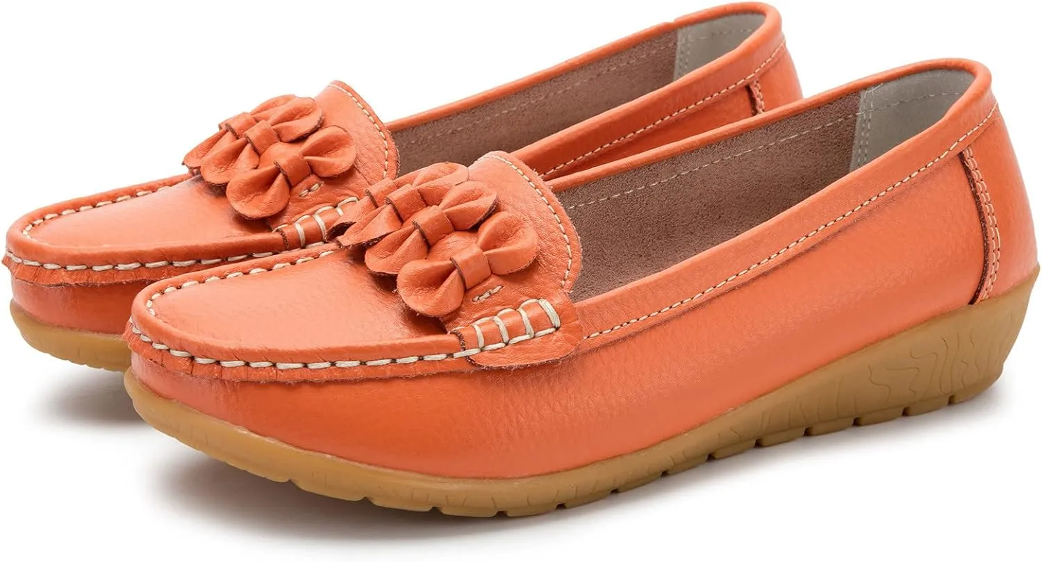 Slip On Women Comfort Walking Flat Loafers Casual Shoes Driving Loafers Walking Shoes for Women Flip Flop Shoes Women