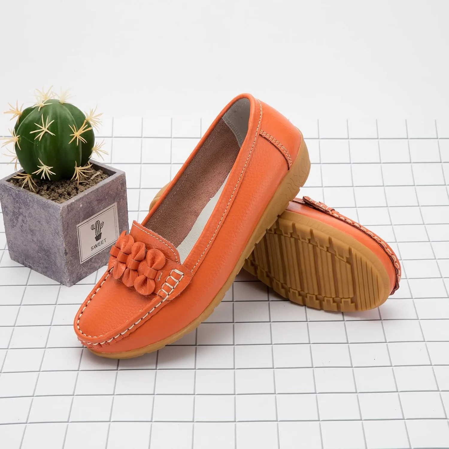Slip On Women Comfort Walking Flat Loafers Casual Shoes Driving Loafers Walking Shoes for Women Flip Flop Shoes Women