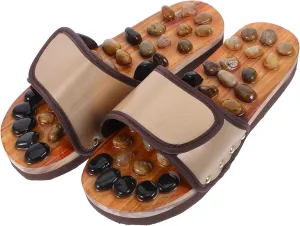 Slippers Men's/ 's Massage Sandals Acupoint Stimulation for Home/Office/Outdoor