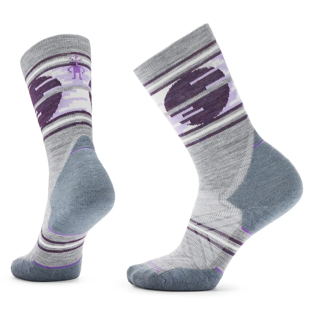 Smartwool SW002275 Women's Trail Run Targeted Cushion Sunset Trail Crew