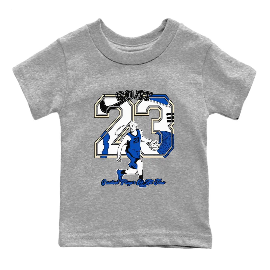 SNRT Jordan - 1 Goat Royal Money-saving Kids Sneaker Game Player Air Safe transaction Tees