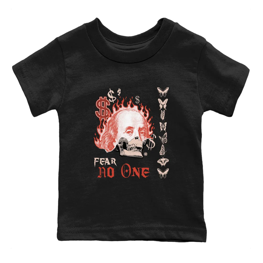 SNRT Red 13 Fear Digital Dune No Jordan Kids Tees - Air Buy-more-save-more One Sneaker