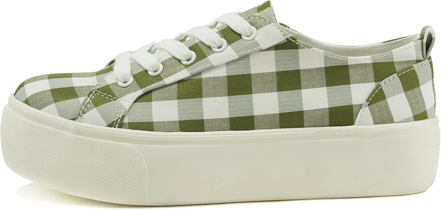 Soda Petal ~ Women Double Deck Bottom Sole Fashion Sneakers with Padded Comfortable Sock