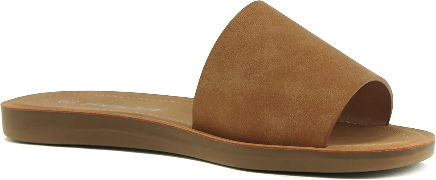 Soda Women's Casual Slip On Sandals