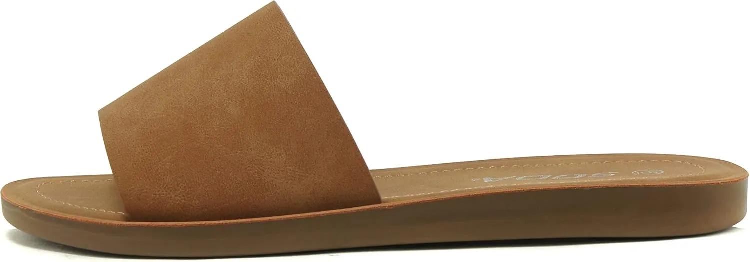 Soda Women's Casual Slip On Sandals