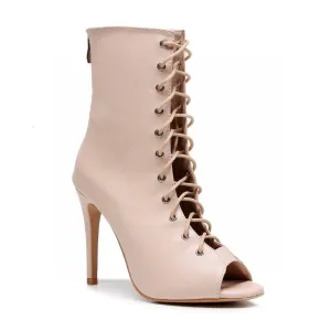 Sofiya Nude - Truly Nude Shade Two - Suede Sole - Dance Floor Only