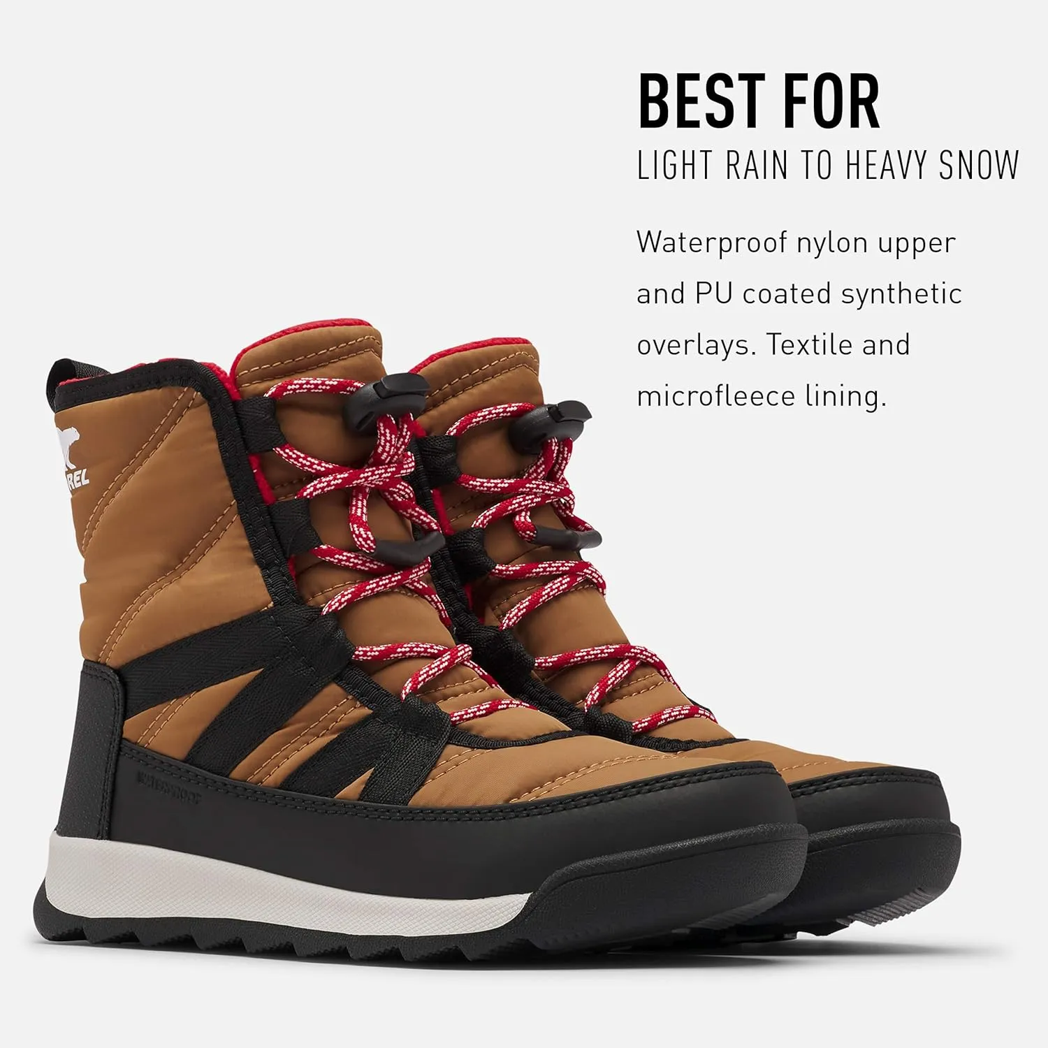 Sorel Unisex-Kids Whitney II Short Lace Boot