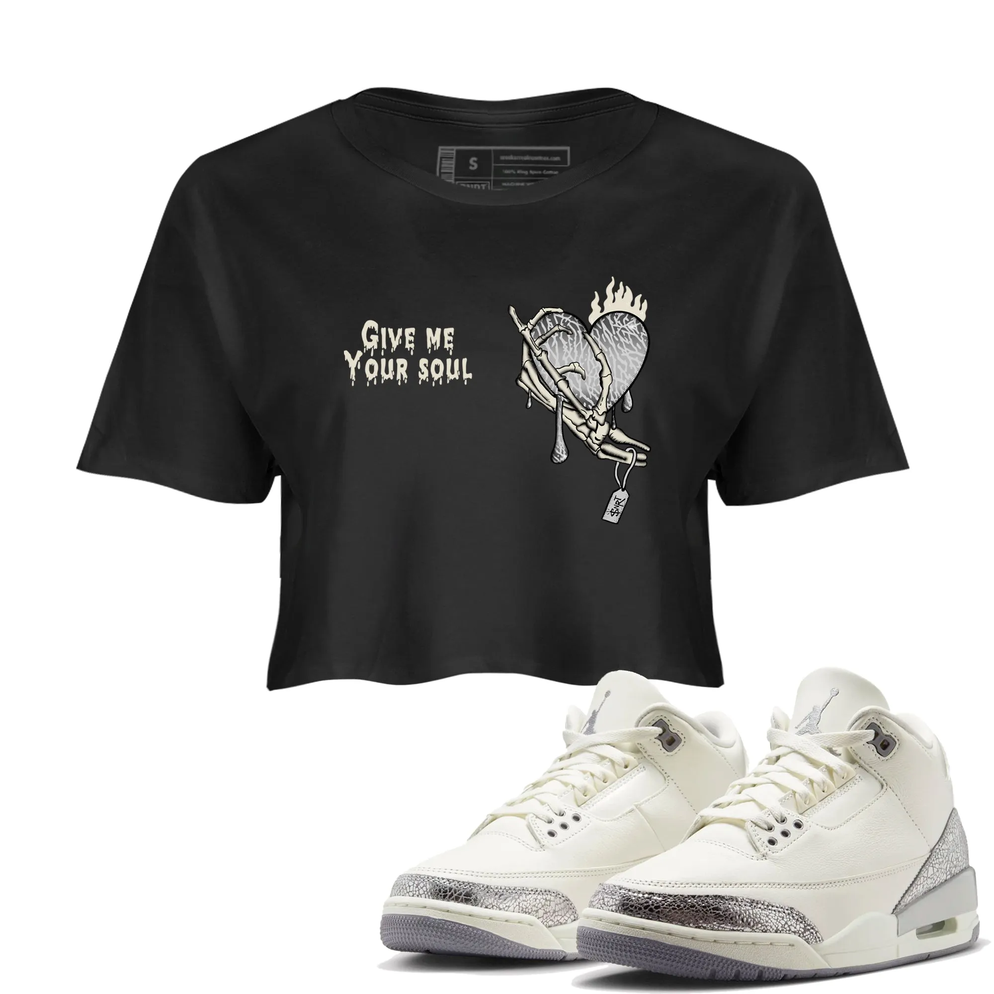 Soul Cement Air 3 Jordan Problem-solving Me and Your Women's Sneaker Give - Grey Top SNRT Polished Sail