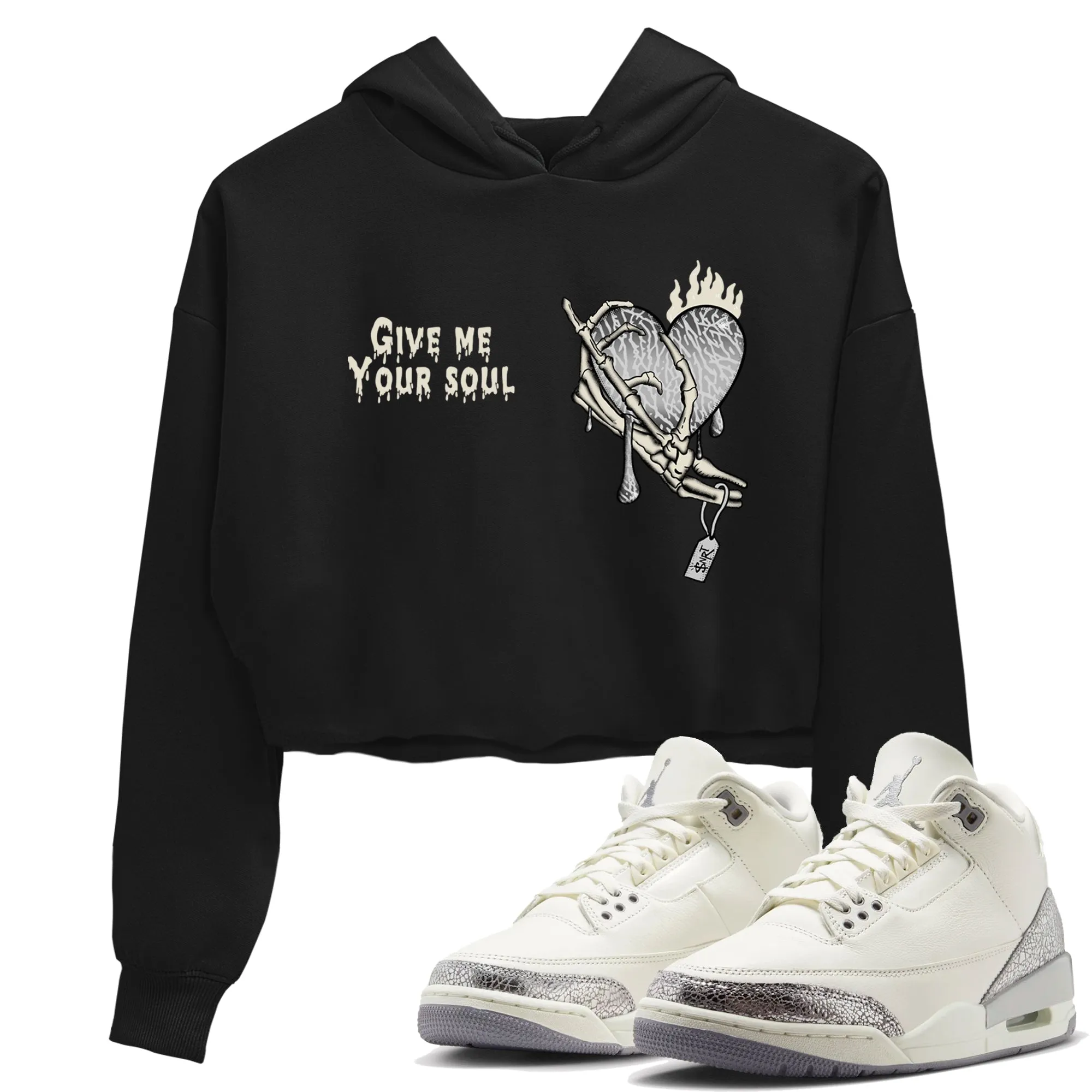 Soul Cement Air 3 Jordan Problem-solving Me and Your Women's Sneaker Give - Grey Top SNRT Polished Sail