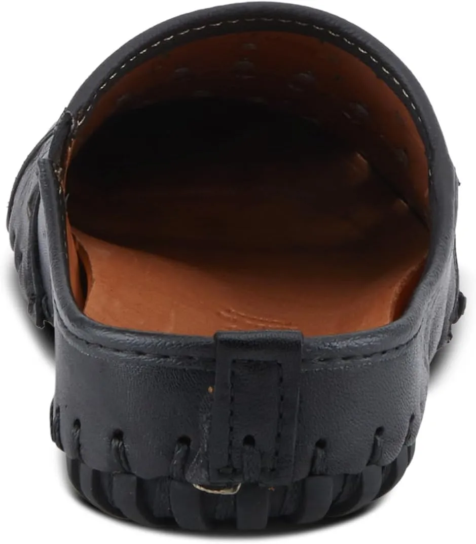 Spring Step Fusalide Slip-On Shoes for Womens - Comfortable Slip-On Shoes with Rubber Outsole - Casual Leather Clogs for Women