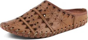 Spring Step Fusalide Slip-On Shoes for Womens - Comfortable Slip-On Shoes with Rubber Outsole - Casual Leather Clogs for Women